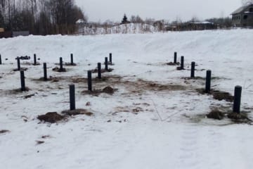 Винтовые сваи в Нижнем Новгороде
