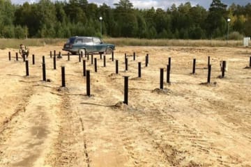 Винтовые сваи в Нижнем Новгороде