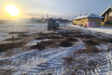 Винтовые сваи в Нижнем Новгороде
